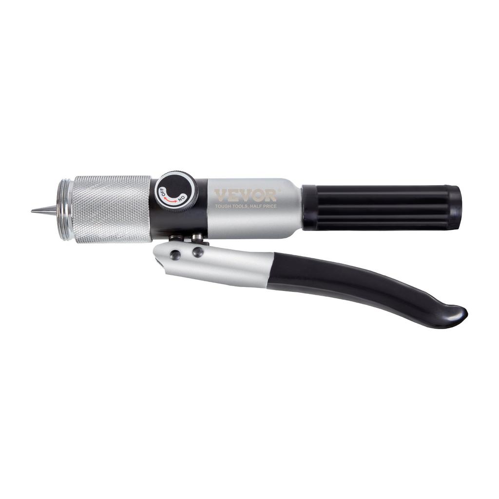 VEVOR Hydraulic Tube Expander, 3/8" to 1-1/8" OD, HAVC Hydraulic Swaging Tool with 7 Pipe Expander Heads, Deburring Tool