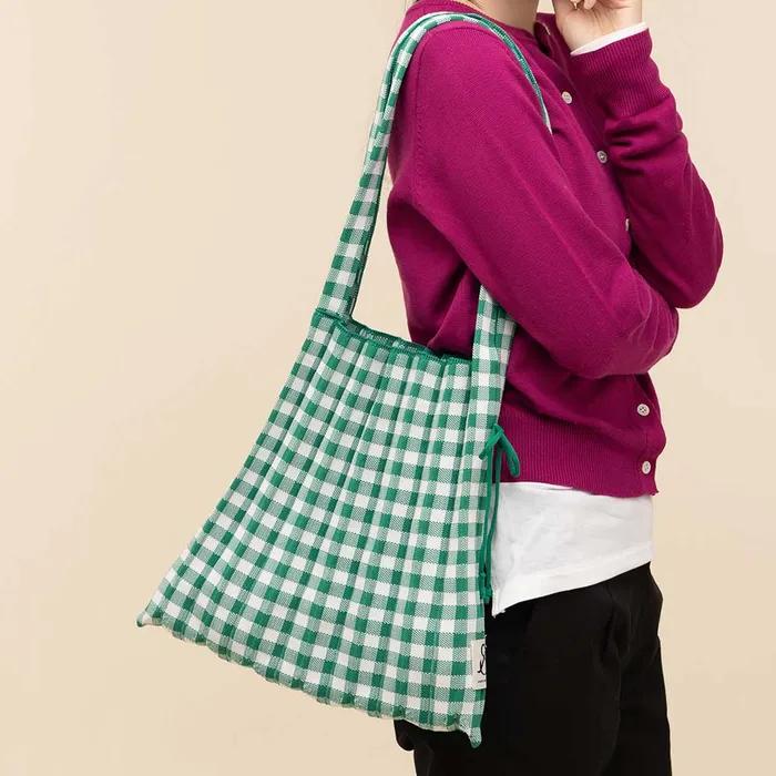[26SS]_[Inple PICK]Lucky Pleats Knit M Check (ALL)