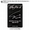 Twice 13-й мини-альбом с молодежной фотокарточкой YOU-th, постером, пленкой, стикером Chaeyoung KPOP K-POP