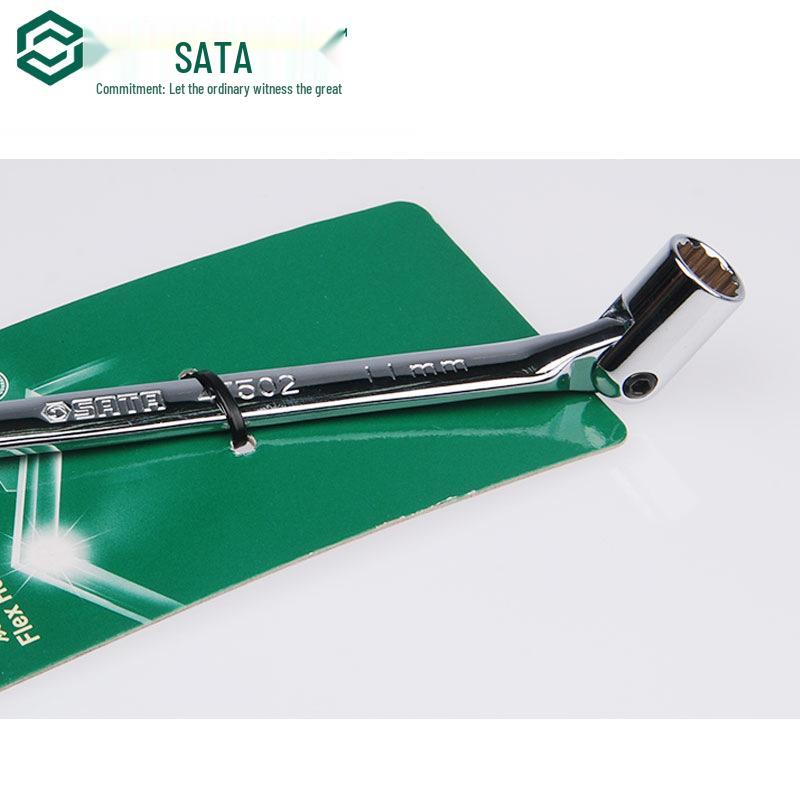 SATA 47506 Набор полированных двусторонних угловых торцевых головок (47501-47505)