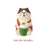 Японский Чайный Сад Сцена Отдыха Украшение ZAKKA Мода Игра Подарок суши Игрушка Кошка Сделай Сам Смола Милый зерно Ремесло Маленькое Украшение