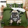 Комплект постельного белья для собак 3D Queen Bedding Duvet Cover Set Bedding Bed Cover Cotton Queen Bed Cover Set Bed Set Bedding