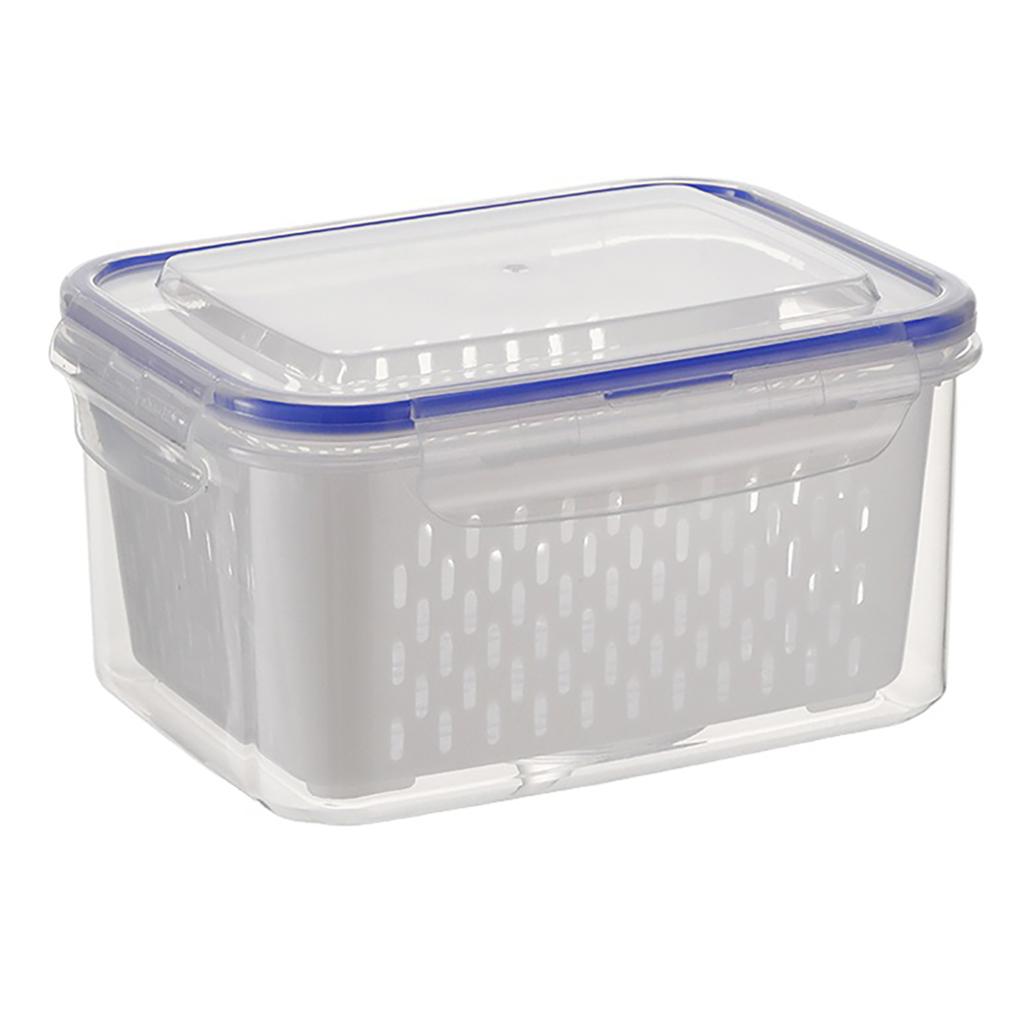 3 In 1 Fruit Storage Containers For Fridges Space-Saving Health Meal Preps Routine