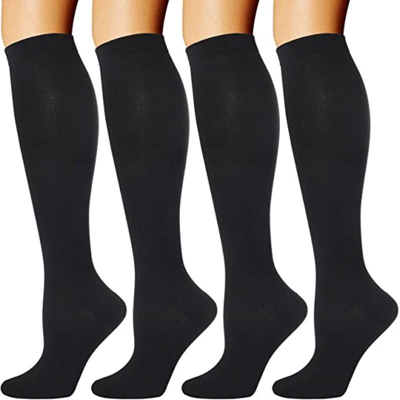 Ocks Men Women Flight Travel Elastic Tube Nurse Edema Pregnant Varicose Veins Hiking Running Marathon Socks 2027