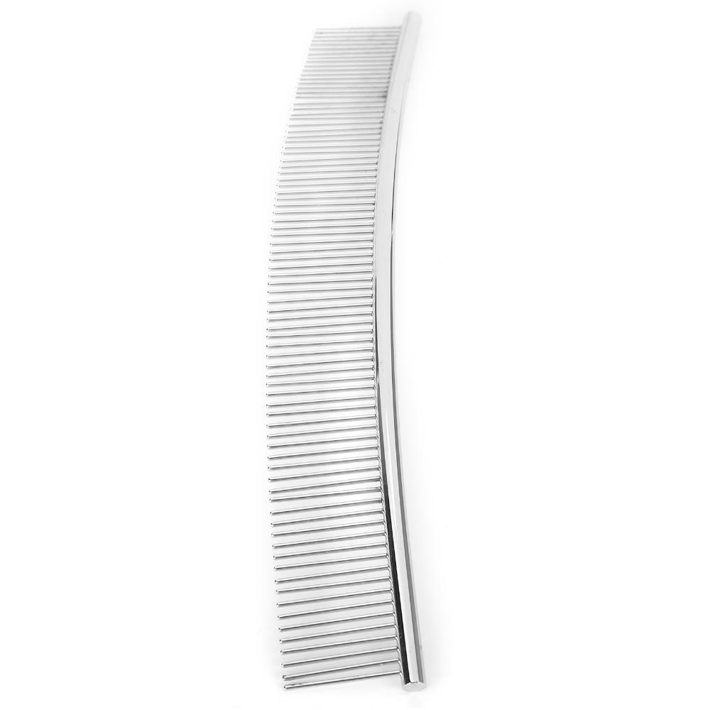 Curved Shape Curved Dog Comb Smooth Teeth Dematting Pet Comb Dense Tooth Pet Comb Long Haired Pets