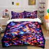 Multicolored Geometric Horse Design. Bedding Sets Duvet Cover Sets Duvet Covers Pillowcases(1 * Duvet Cover 2 * Pillowcases Without Duvet Insert)