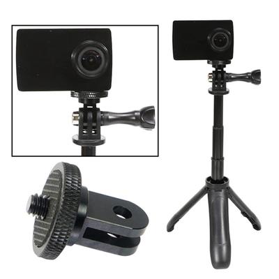 Крепление для штатива для экшн-камеры для Insta360 для GOPRO, винт 1/4 дюйма, адаптер для мини-штатива из алюминиевого сплава с ЧПУ