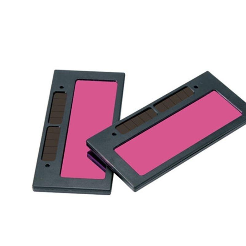 Сварочная линза самозатемняющаяся с козырьком сварочный фильтр