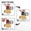 Handle Adjustable RV Water Pressure Regulator Valve Water Pressure Reducer Water Pressure Regulator