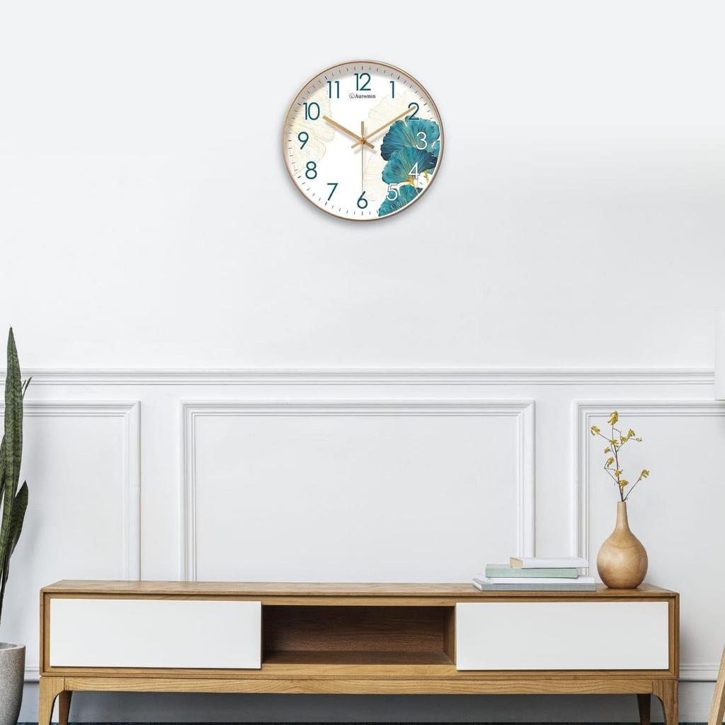 Designer Wall Clock for Bedroom Stylish | Modern Wall Clock for Hall, Home, Office, Kitchen | Latest Luxury Premium Unique Quartz Fancy Wall Watch