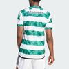 adidas Домашняя майка Celtic FC 23/24 белая/зеленая мужская уличная одежда HY3343