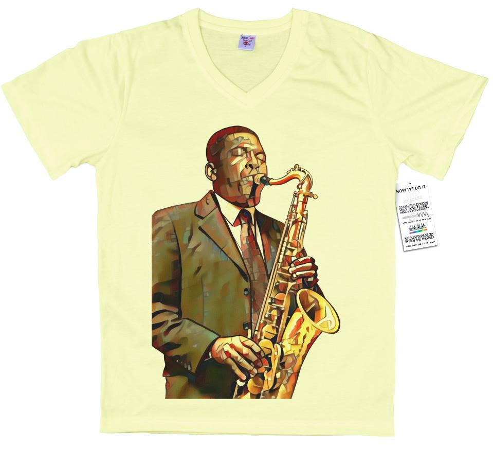 John Coltrane T Shirt Artwork