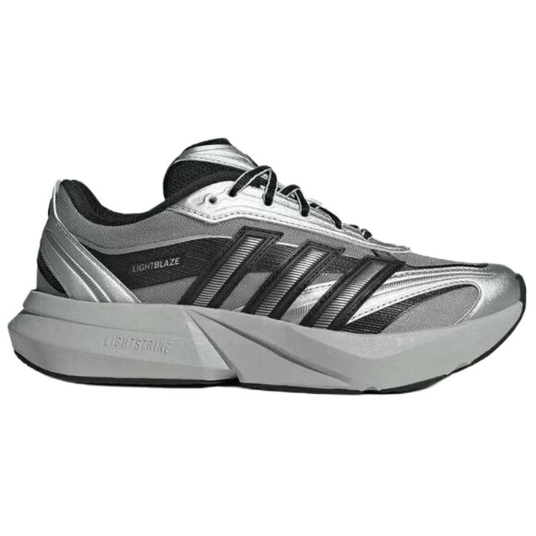 adidas LIGHTBLAZE GLOW Женские беговые кроссовки Серый Серебристый Черный HQ7462
