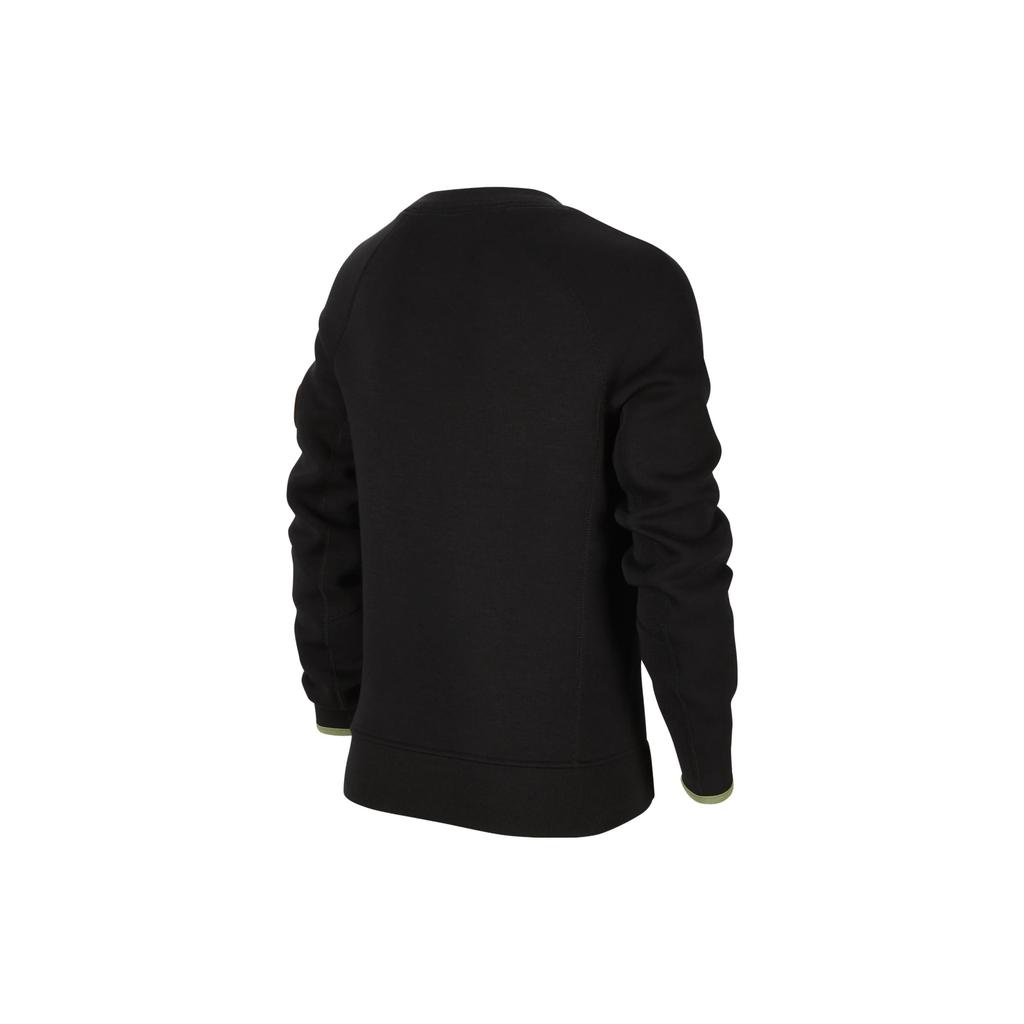 (PS) Свитшот Nike Sportswear Outdoor с логотипом 'Черный Зеленый' Детский FV3999-010