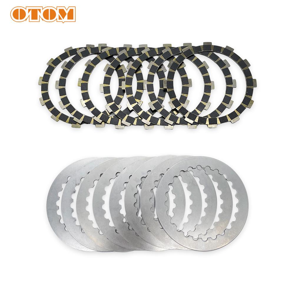 OTOM NX 250 Clutch Friction Plates Kits For ZONGSHEN ZS178MM-2 Motorcycle Engine Clutch Plates & Steel Friction Plate