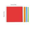500 Square Origami Sheets, 10 Color Origami 7 × 7, Double-Sided Color Origami Beginner,