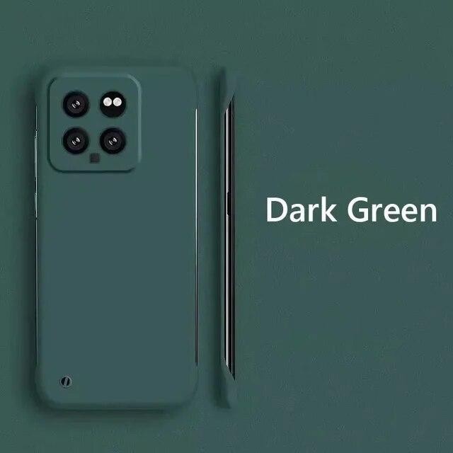 Безрамочный тонкий матовый жесткий чехол из поликарбоната для Xiaomi 14 Pro Xiaomi14 Pro 5G ярких цветов без границ противоударный бампер для Xiaomi Mi 14pro