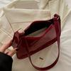 Fashionable Simple Underarm Bag, Minimalist Shoulder Bag, Women Stylish Handbag & Zipper Purse
