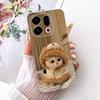 Clear For Oppo Find X9 Case Cover Cute Cat Fashion Butterfly Luxury Painted Soft Casing For Oppo CPH2797 PLJ110