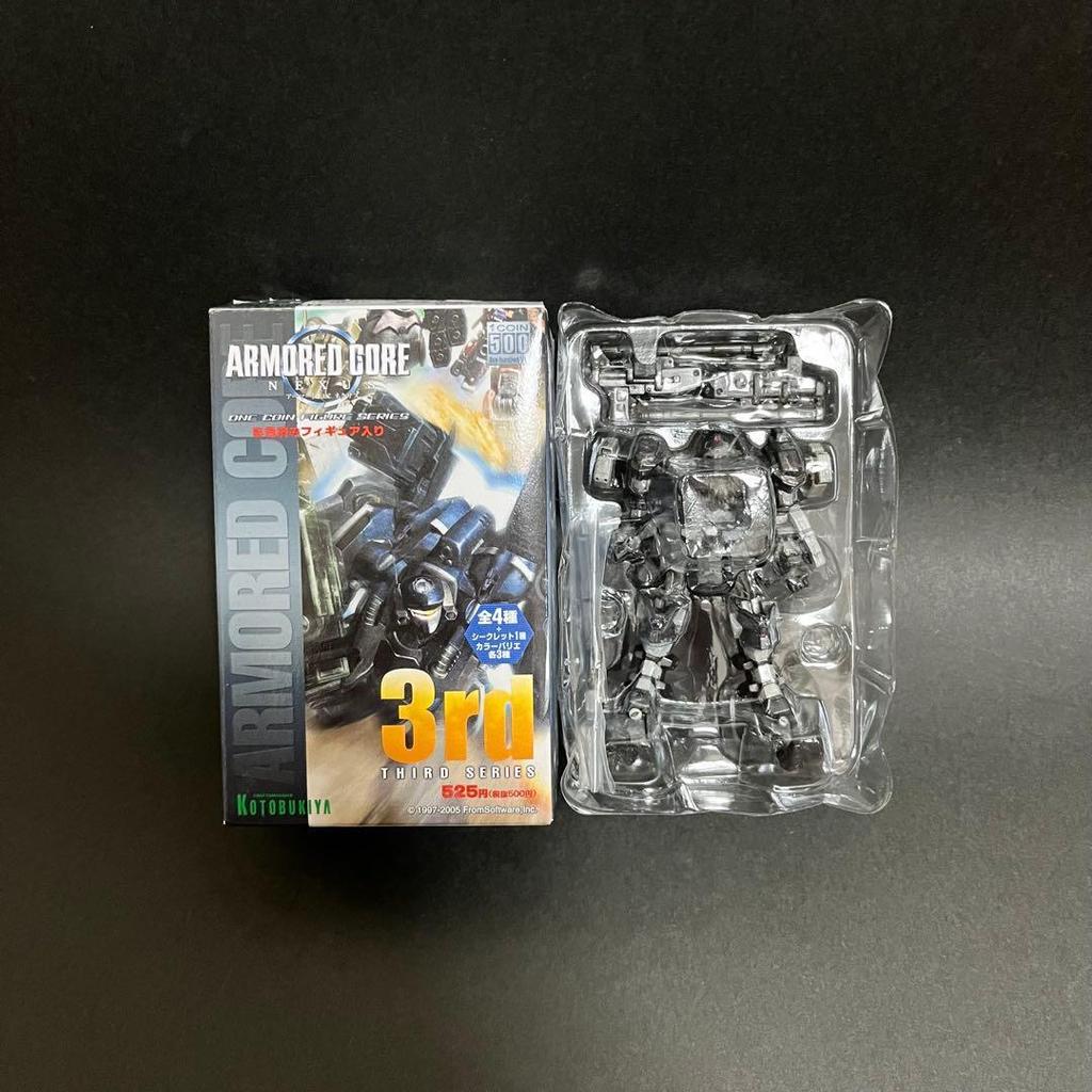 Б/у Armored Core Dual Face Gunmetal Фигурка One Coin Пластиковая модель