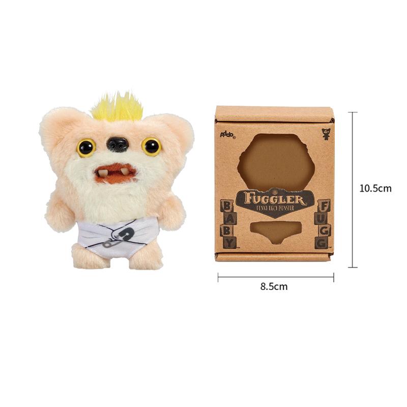 Плюшевый плюшевый мишка, милый плюшевый монстр, подарок, уродливые мягкие игрушки, зубы, странный милый плюшевый монстр