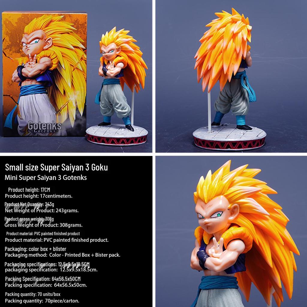 Фигурка-украшение Dragon Ball Super SSJ3 Готенкс Супер Сайян