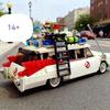 Совместимый с MOC 21108 Охотники за привидениями Ecto-1 Киноавтомобиль Строительные блоки Креативные гоночные автомобили Игрушки Сборная модель Для детей Мальчиков Подарки