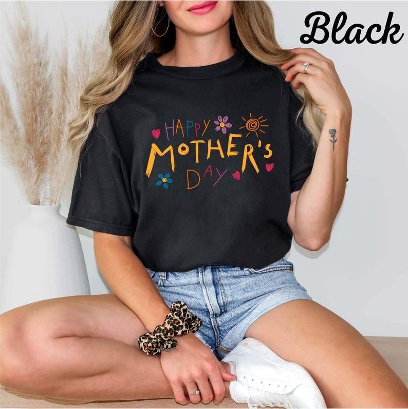 Happy Mother's Day Shirt Cute Mom Life Tee Mother's Day Gift New Mom Gift