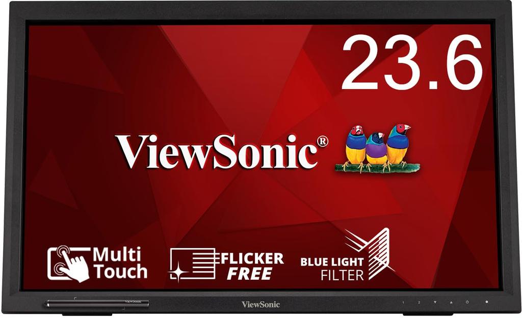 ViewSonic ViewSonic Japan дюймовый инфракрасный монитор TD2423 световой год 23.6 10-точечный мультитач (Full HD/VA/75 Гц/Встроенный динамик/HDMI, VGA, DVI,