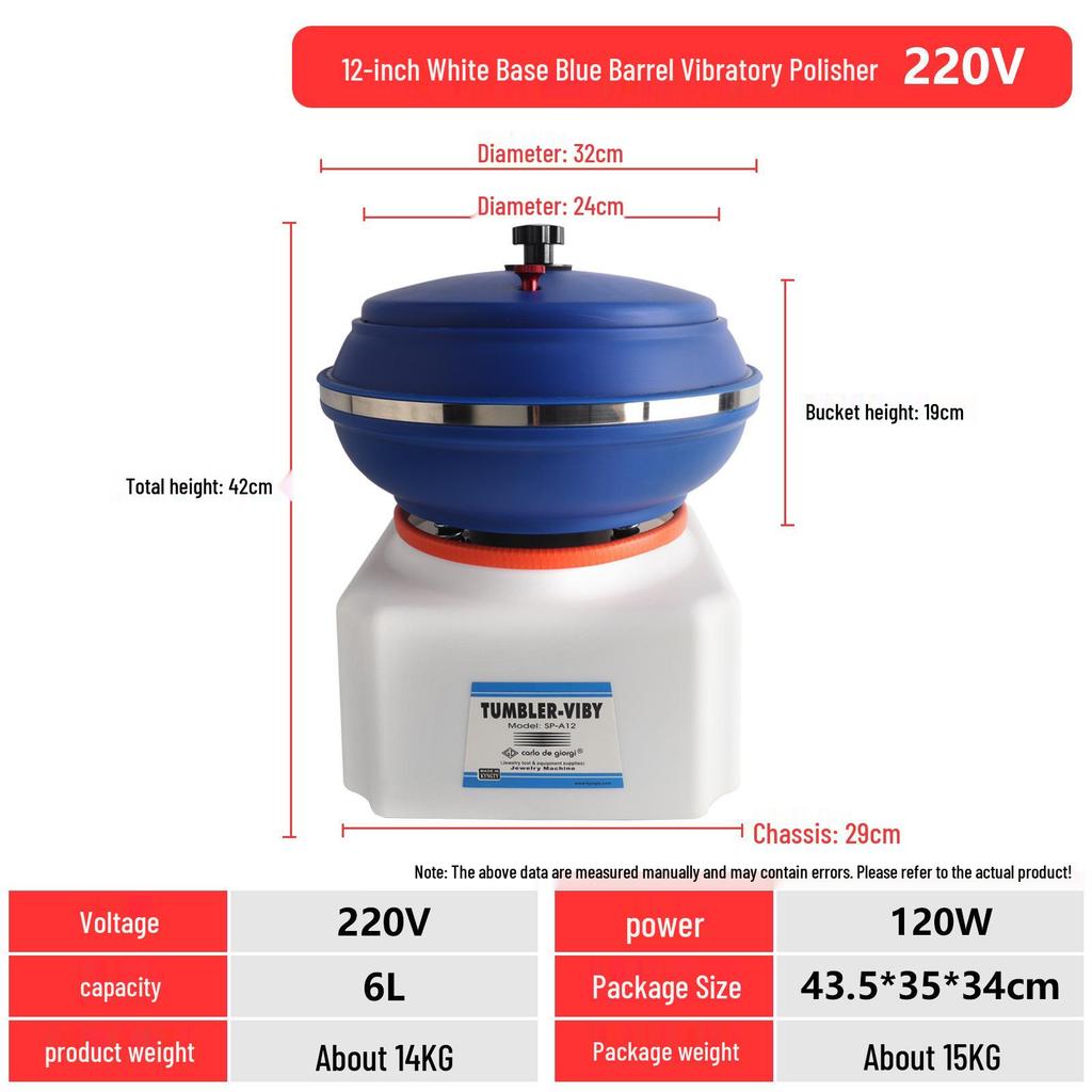 Wenwan Jade & Jewelry Electric Vibratory Polishing and Grinding Machine with Silicon Carbide