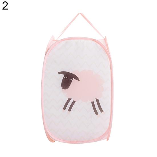 Полосатая овца, слон, большая корзина для белья, складное ведро для хранения грязной одежды