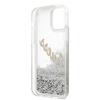 Guess Guhcp12Lglvssi Iphone 12 Pro Max6,7 Srebrny/Silver Hardcase Glitter Vintage Script
