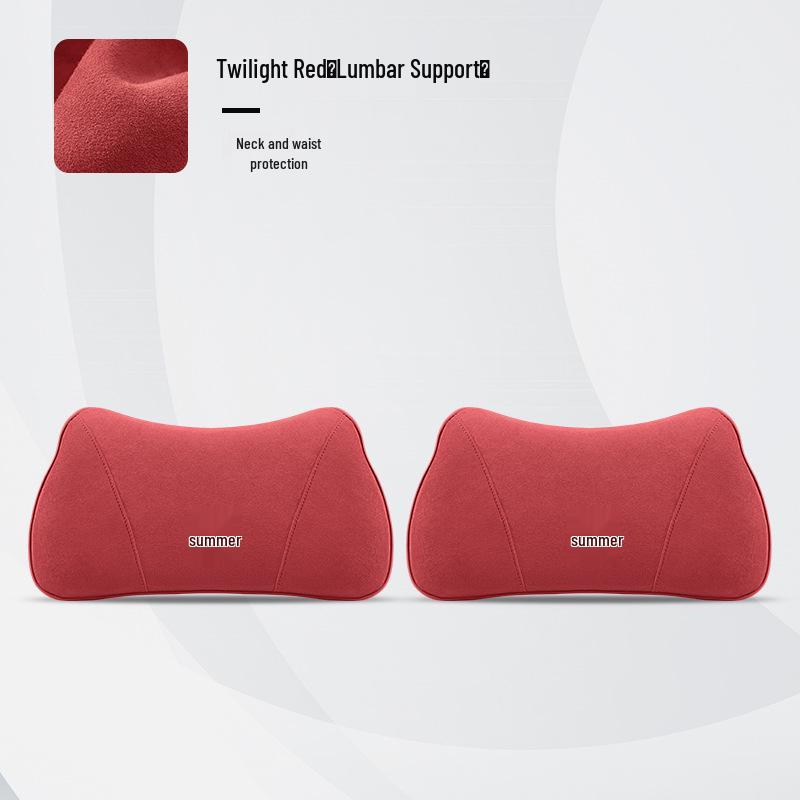BYD Xia Car Headrest & Lumbar Support Neck Pillow Set - Interior Cushion Accessories