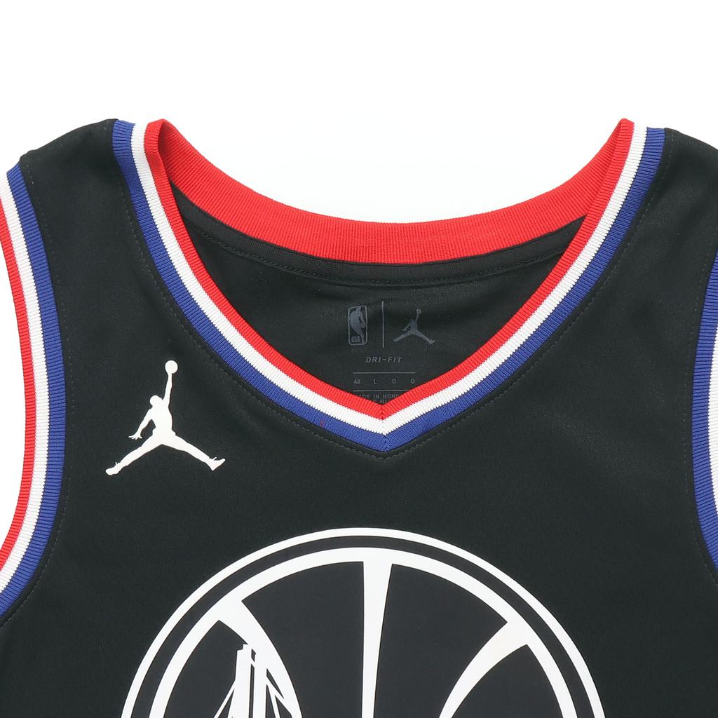 Nike Баскетбольный жилет NBA 2019 All-Star Golden State Warriors Stephen Curry Breathable Jersey для мужчин, черный AQ7295-011