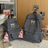 Schoolbag Japanese fresh schoolbag female ins bow travel backpack large capacity cute soft cute girl backpack