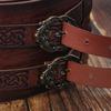Norse Cosplay Belt Renassance Medieval Buckle Belt Halloween Men Costume