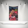 Ssugar Ray Leonards Flag Boxer Banner 3x5ft With Brass Grommets Hd Printing Tapestry Exhibition Boxer Sports Fans Garage Decor