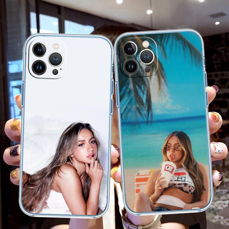 LO89 Чехол из прозрачного софтшелла Tate McRae для Samsung Galaxy A04 A04S A14 A23 A34 A54 M23 M33 M52 M53