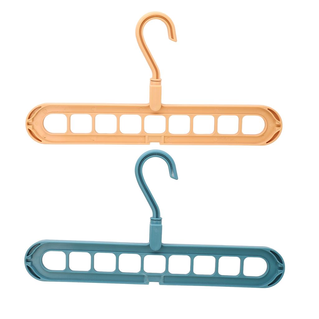 Вешалка для одежды с 9 отверстиями, многофункциональный вращающийся органайзер для хранения вещей, экономящий место в гардеробе