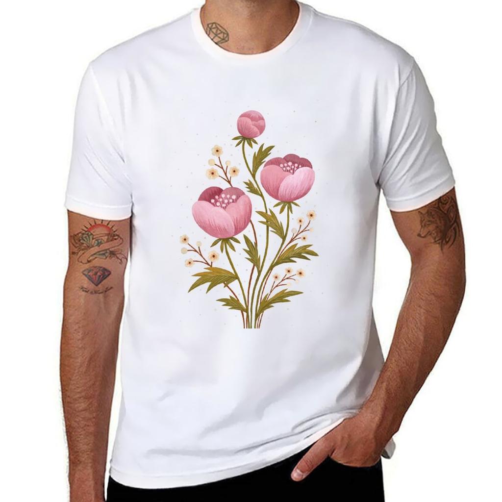 Blooms In The Dark Tshirt Basic Solid Color Short Sleeve Tshirt