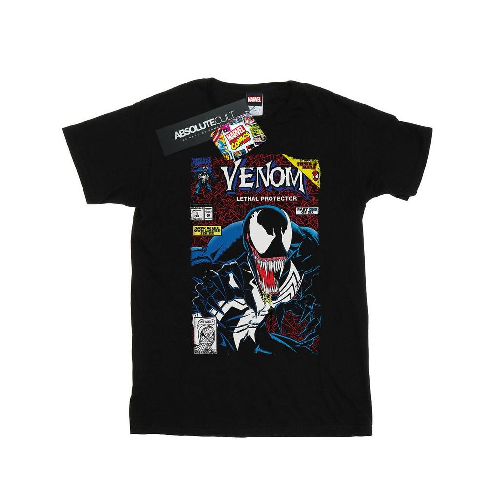Marvel Womens/Ladies Venom Lethal Protector Cotton Boyfriend T-Shirt