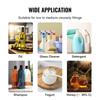 Liquid Filling Machine, 30-15000 g Weighing Capacity, Automatic Bottle Filler Machine Bottling Machine Digital Control for Milk, Water, Oil, Wine,