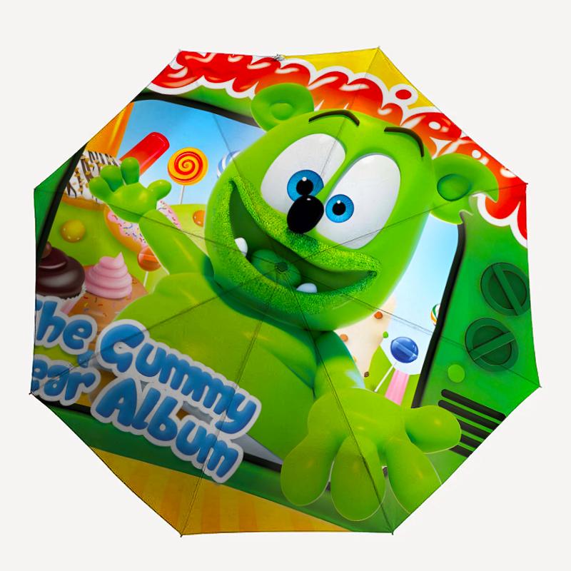1pc Gummy Bear1 Umbrella, Sun Protection, And UV Shielding. It Has Eight Sturdy Ribs for Outdoor Use And Perfect Gift