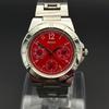 Б/У [Рабочая/Новая батарея] SEIKO LUKIA 5Y89-0B30 Наручные часы с красным циферблатом