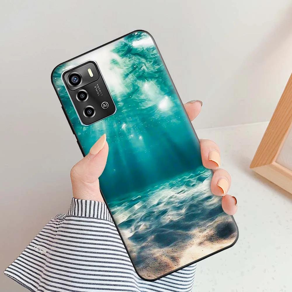 Case For ZTE Blade V40 Vita Case Cover 4G 5G ZTE V40 Vita Cartoon Cute Animal Silicone Phone Bumper For ZTE Blade V40 Vita Shell