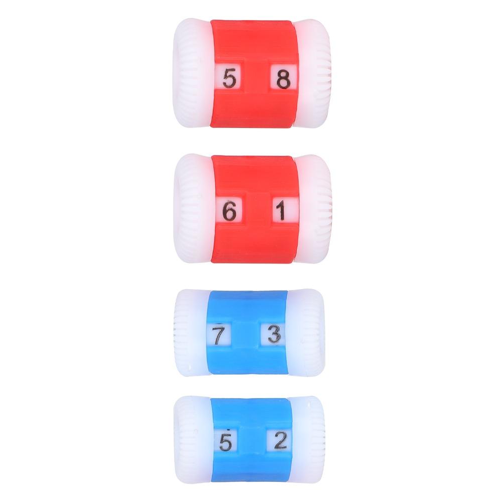10Pcs 2 Digit Dial Stitch Marker Ring Plastic Crochet Stitch Marker Crochet Projects