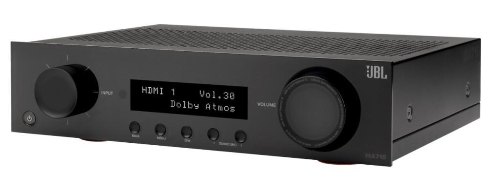 JBL MA710 AMPLITUNER KINA DOMOWEGO SIECIOWY 7.2 110 W 8K Wi-Fi Bluetooth Dolby Atmos, JBL by HARMAN