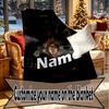 Custom Name Personalized Manchester Football F.C Print Blankets, Home Decor, Bedroom, Sofa, Camping, Couch, Gifts for Birthday Christmas