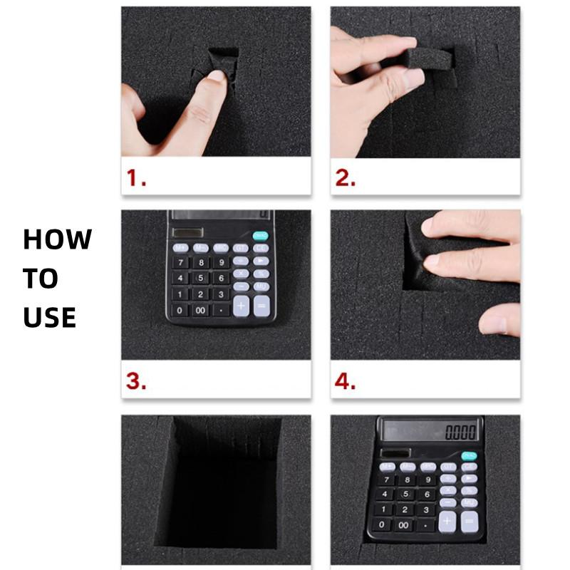 Портативный алюминиевый ящик для инструментов, защитное оборудование, ящик для инструментов, ящик для инструментов, чехол для хранения, чемодан, ударопрочный корпус