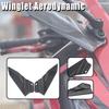 Аэродинамический комплект винглетов спойлер матовый для Kawasaki Ninja 250 Honda CBR600RR